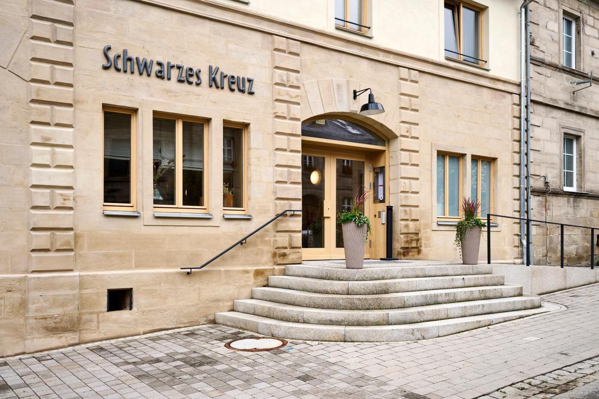 Schwarzes Kreuz Gasthaus Pension Teuschnitz Dış mekan fotoğraf
